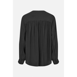 Meg sheer lace shirt Rabens Saloner, faded black