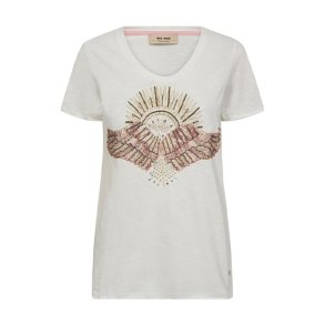 Nadine o-ss deco tee Mos Mosh, powder pink