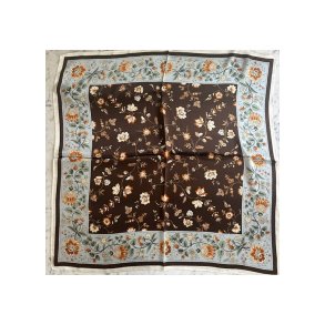 Effie scarf Pliss� Copenhagen, brown/blue