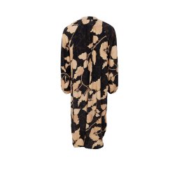Bcluna nelly dress Black Colour, fall leaf