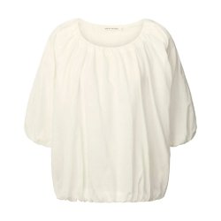 Rachelle volie cloud blouse Rabens Saloner, white