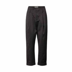 Raina cotton fusion pleat pants Rabens Saloner, pirate black