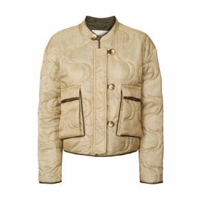 Raisa pastel quilt jacket Rabens Saloner, sand