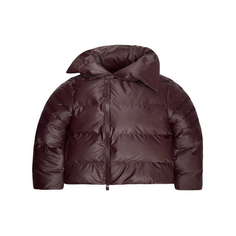 Alta vision short puffer jacket Rains, depth