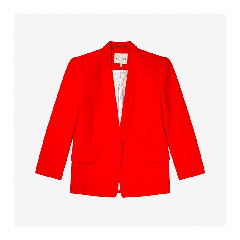 Kliomi blazer Munthe, red
