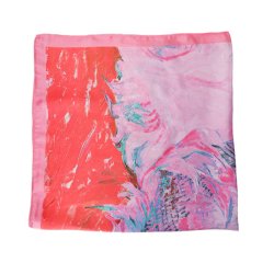 Claude mini scarf Black Colour, red