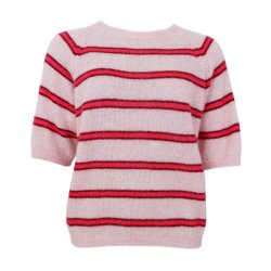 Black Colour Dell Ss Jumper, red rose