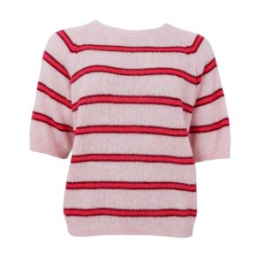 Black Colour Dell Ss Jumper, red rose