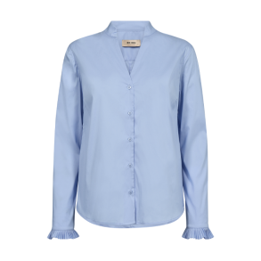 Hassie pleat shirt Mos Mosh, brunnera blue
