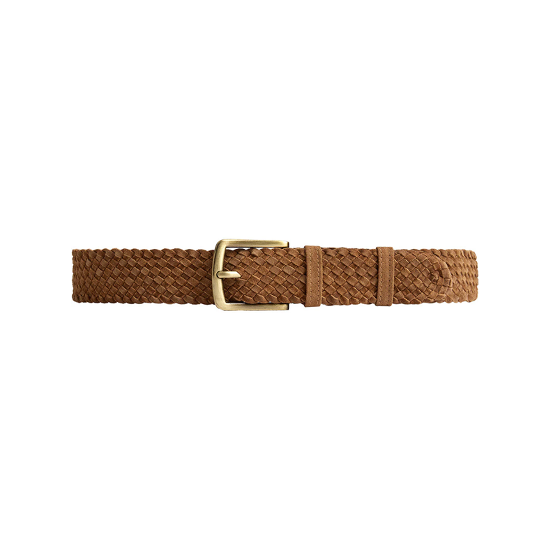Jeans belt Depeche, cognac