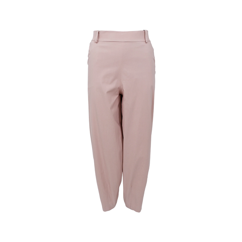 Black Colour Beate barrel pant, powder