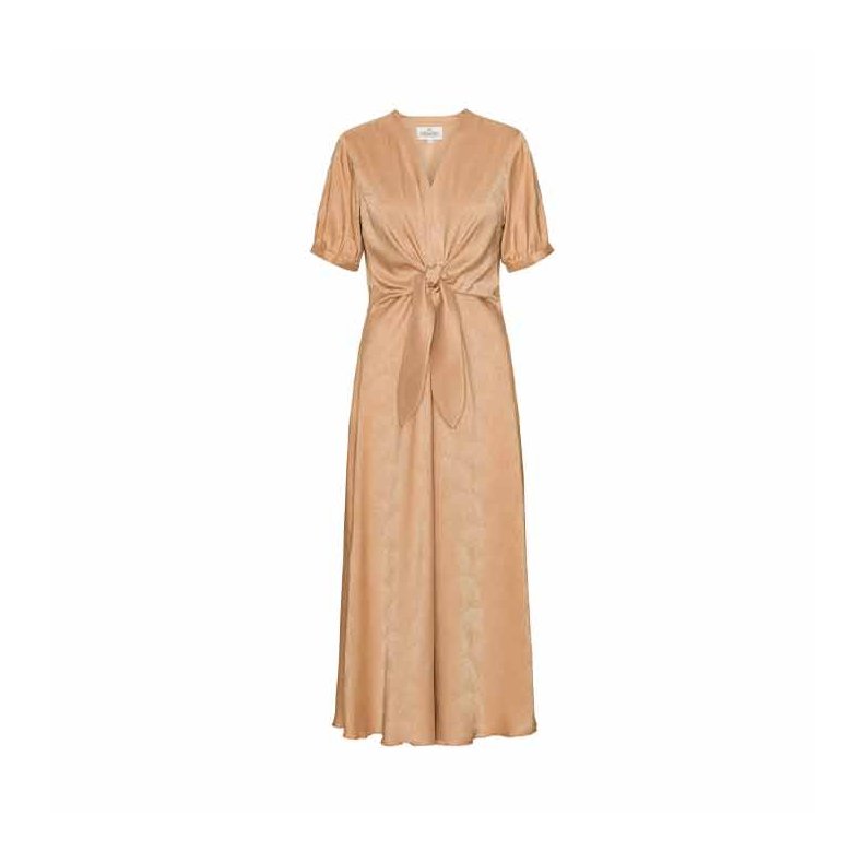 Faye dress Karmamia, art deco rouge