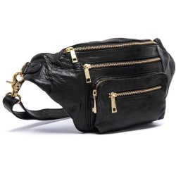 Golden chic bumbag Depeche, coffee