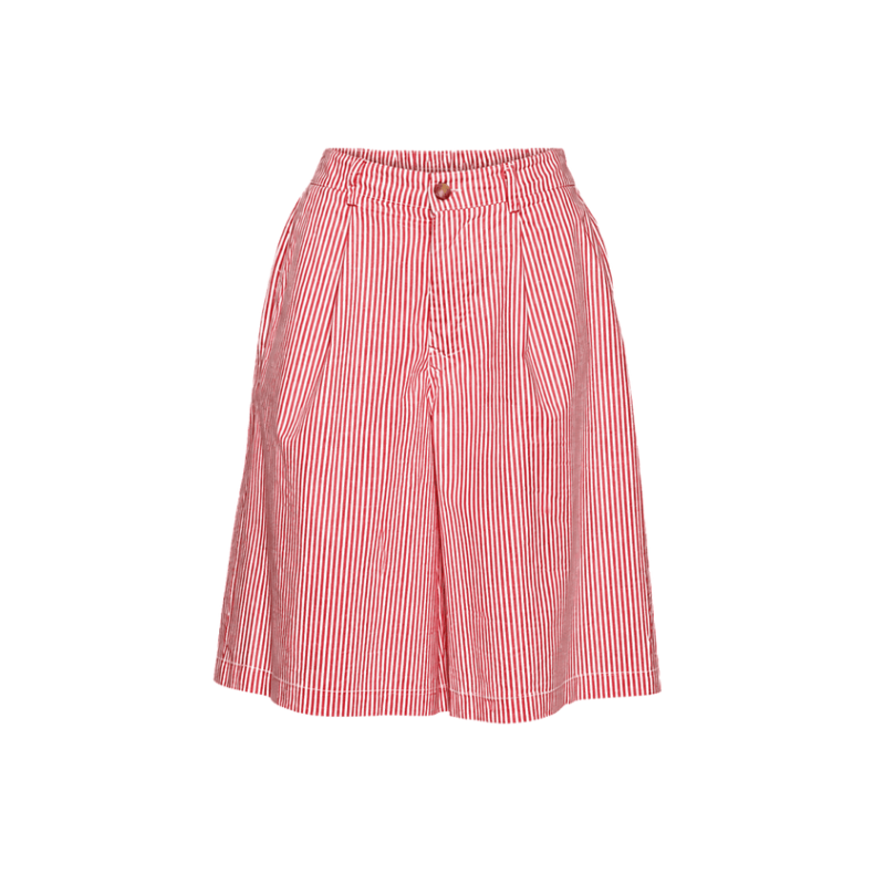 Saga stripe shorts Amaze Cph, red