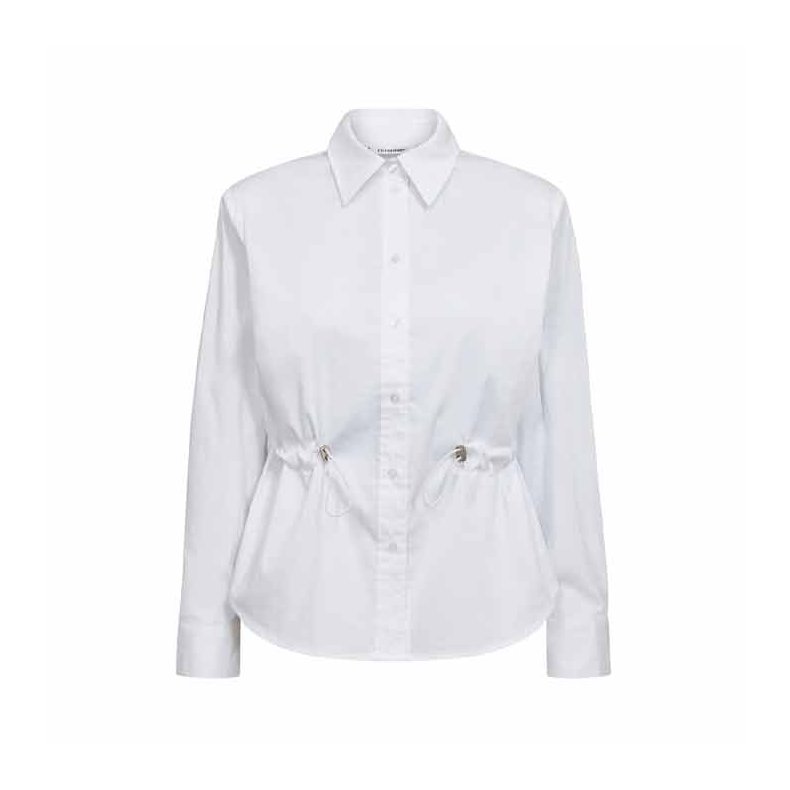 Sanna cc tie waist shirt co'couture, white