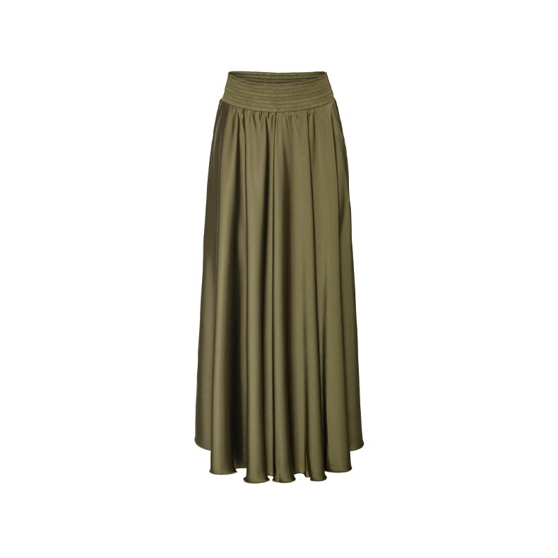 Savannah skirt Karmamia, semi rich olive
