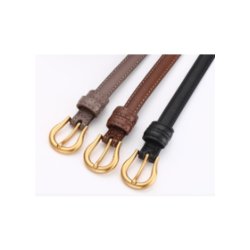 Jelua belt Pliss� Copenhagen, brown