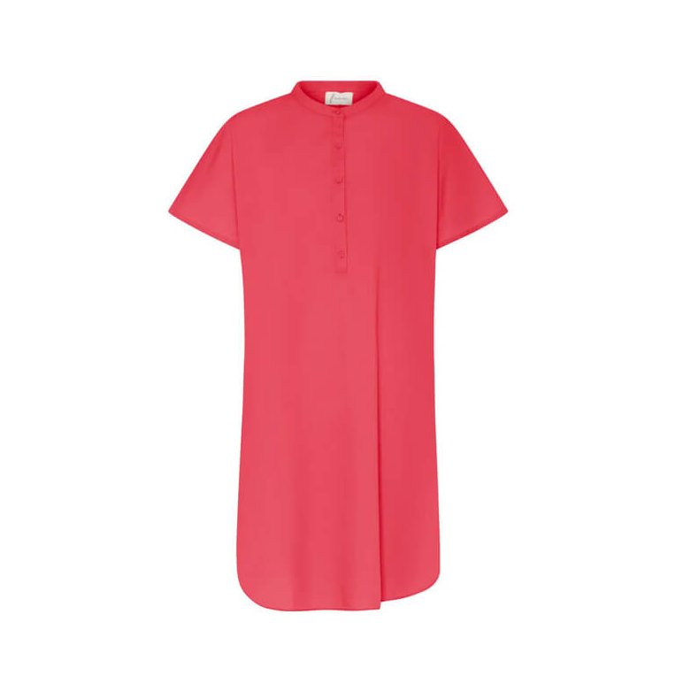 Seoul ss dress Frau, garnet rose