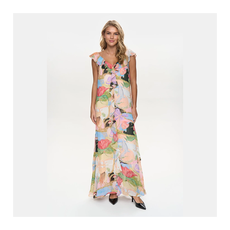 Nushailyn maxi dress N�mph, airy blue