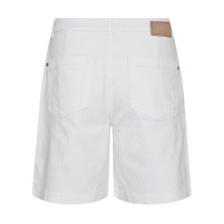 Karefa bianco shorts Mos Mosh, white