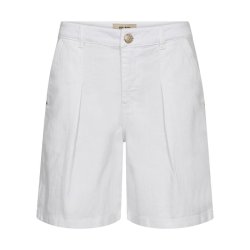 Karefa bianco shorts Mos Mosh, white