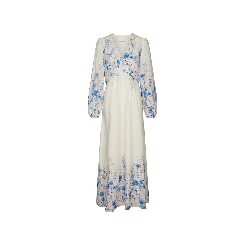 Silfi flower print dress Neo Noir, blue