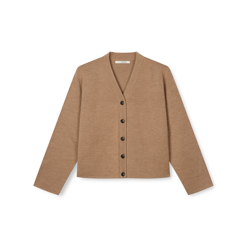 Silvia cardigan Sibin Linnebjerg, light camel