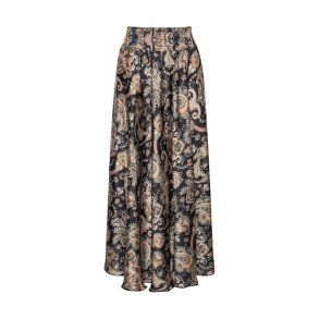 Savannah skirt Karmamia, khaki paisley