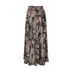 Savannah skirt Karmamia, khaki paisley