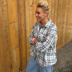 Lene Beier x Lind LBSkovhuggeren, light blue