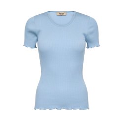 Elaine o-ss seamless silk tee Mos Mosh, skyway
