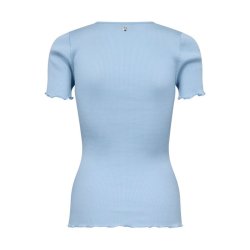 Elaine o-ss seamless silk tee Mos Mosh, skyway