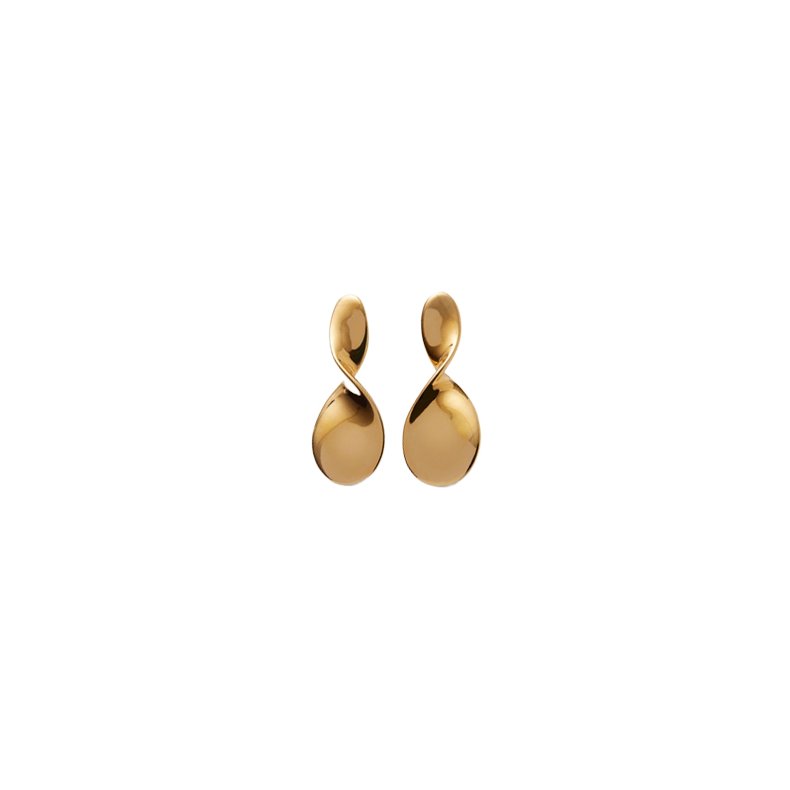 Small la pausa earrings Pernille Corydon, gold