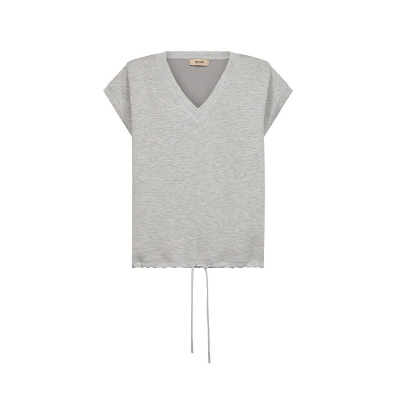 Nadi SL o-neck sweatshirt Mos Mosh, light grey melange L