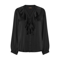 Sophia blouse Karmamia, semi rich black