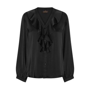 Sophia blouse Karmamia, semi rich black