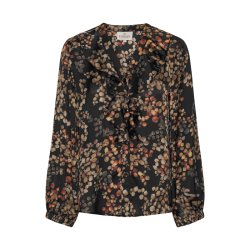 Sophia blouse Karmamia, melange noir