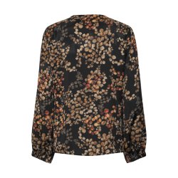 Sophia blouse Karmamia, melange noir
