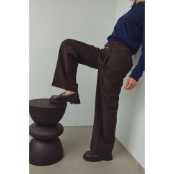 N-darryl hw pants Noella, chocolate