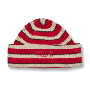 Leia hat Baum und Pferdgarten, crimson red stripe