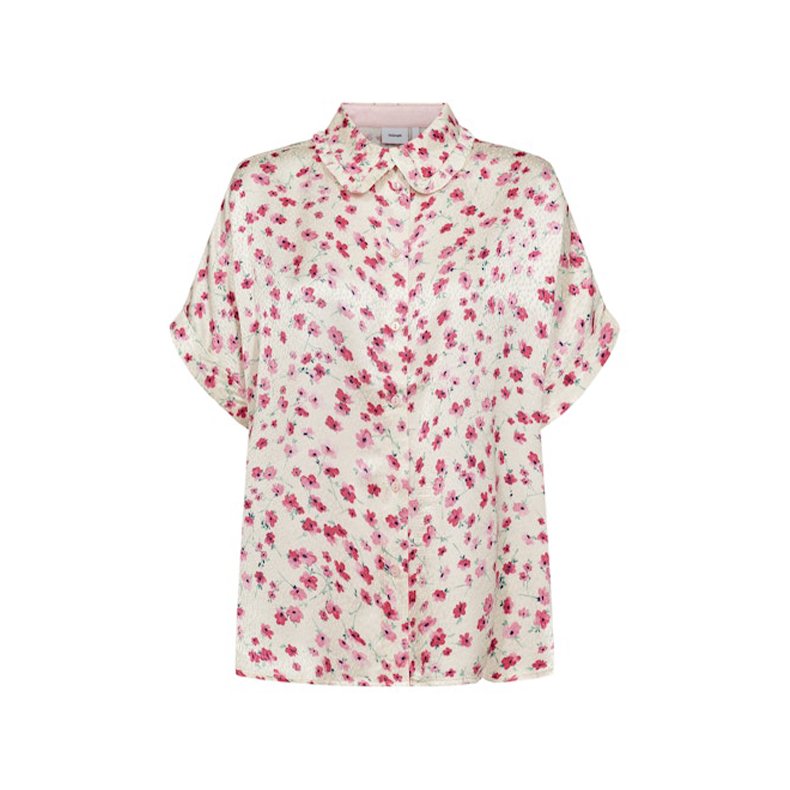 Nutwinkle ss shirt Nmph, ecru 42