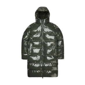 Alta longer puffer jacket Rains, swamp