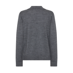 Ismaila 9 pullover Levet Room, dark grey mel