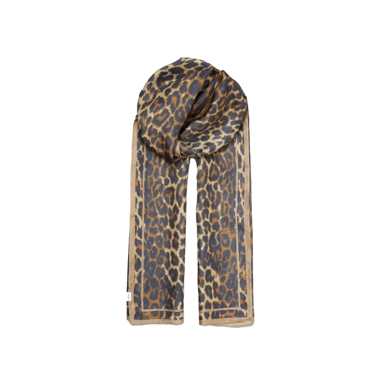 Leopa taby sia scarf Beck S�ndergaard, multi col.