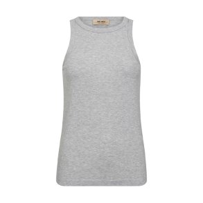 Lago tank top Mos Mosh, light grey melange