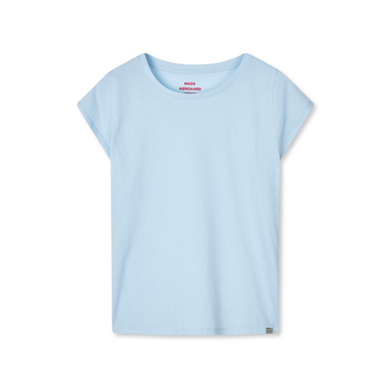 Organic jersey teasy tee fav Mads Nrgaard, cashmere blue
