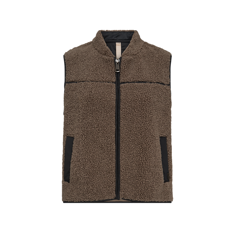 Rowe teddy waistcoat Mos Mosh, falcon