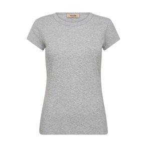 Lago o-ss tee Mos Mosh, light grey melange