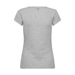 Lago o-ss tee Mos Mosh, light grey melange