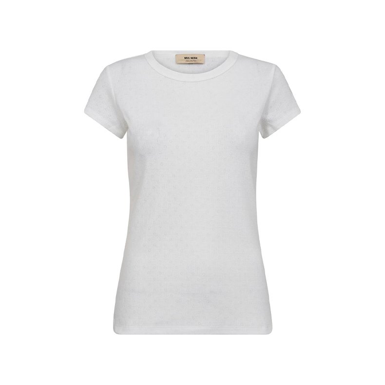 Lago o-ss tee Mos Mosh, white